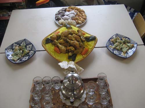 Repas typique d'Afrique du Nord classe de Mme Sabrina -Caro 069
